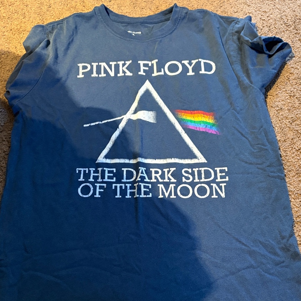 Pink Floyd Blue Short Sleeve Tee